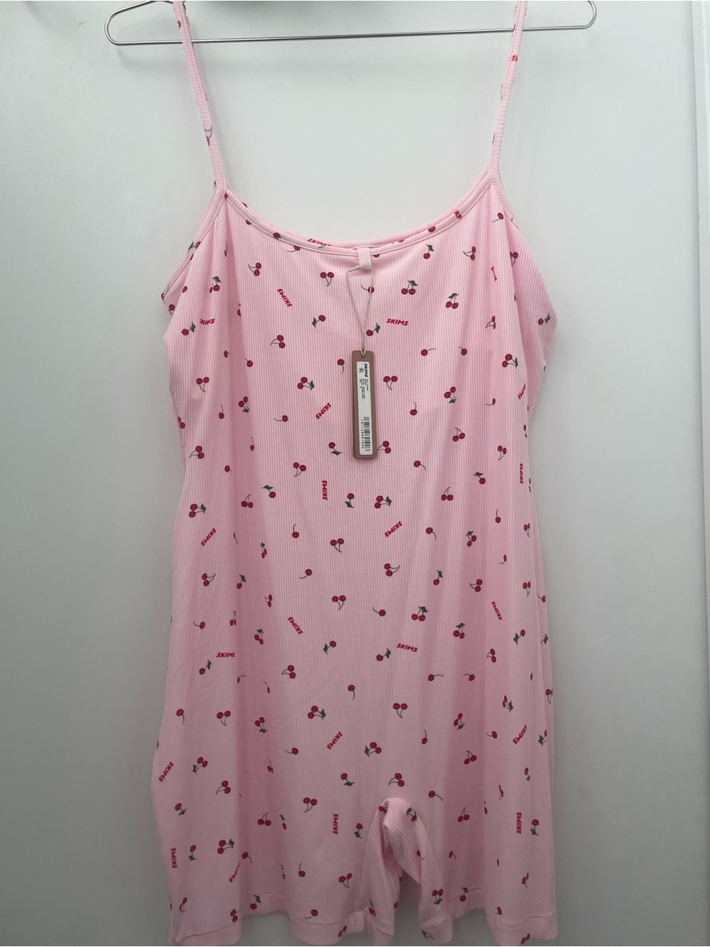 XL Skims Pink Cherry Blossom Onesie